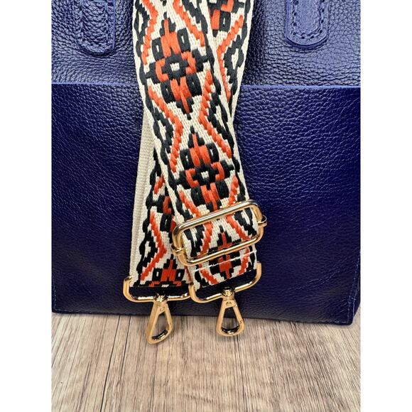 Wide Crossbody Strap Guitar Strap Woven Boho Bag Strap FAST SHIP - Picture 1 of 6